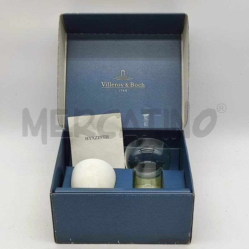 VASETTO VILLEROY & BOCH SFUMATURE VERDI COP. BIANCO | Mercatino dell'Usato Corbetta 1
