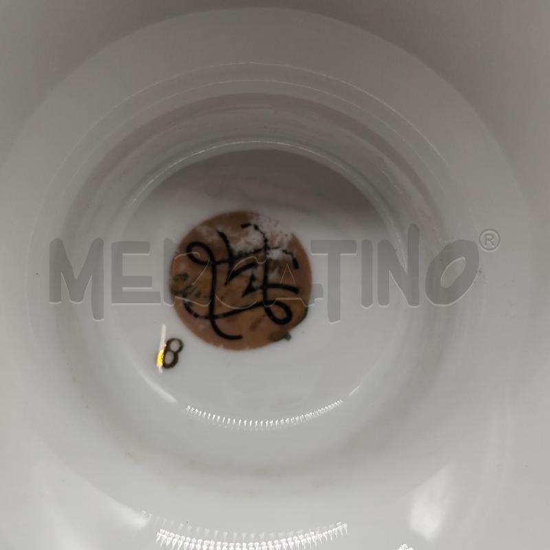 VASO ANFORA BLU ROSE MANICI DORATI | Mercatino dell'Usato Corbetta 4