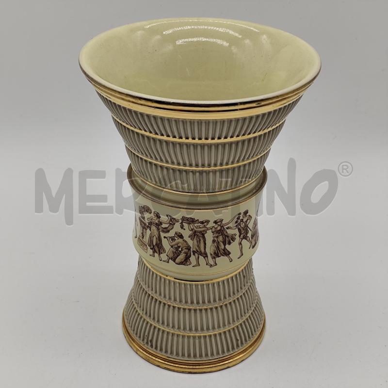 VASO COLONNA HAND MADE COLONNA FASCIA STILE GRECO | Mercatino dell'Usato Corbetta 1