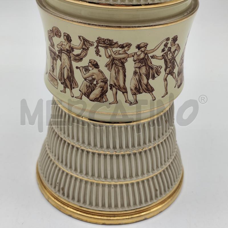 VASO COLONNA HAND MADE COLONNA FASCIA STILE GRECO | Mercatino dell'Usato Corbetta 2