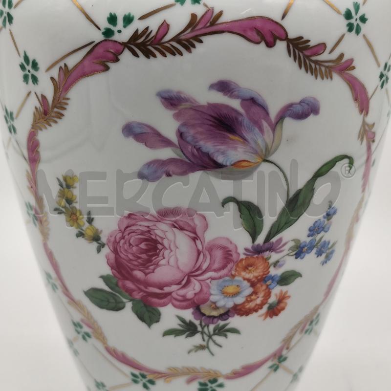 VASO ELIOS CORSO ITALIA ROMBI FOGLIE ICONA FIORI | Mercatino dell'Usato Corbetta 2