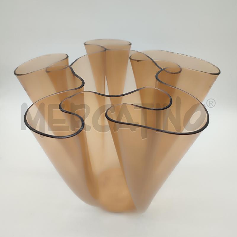 VASO FAZZOLETTO FUME' 26CM STILE FONTANA ARTE | Mercatino dell'Usato Corbetta 1