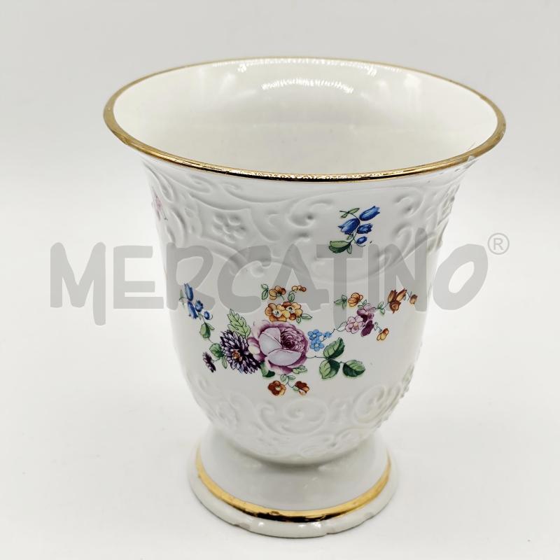 VASO REBBIO GHIRLANDO FIORI FORMA COPPA | Mercatino dell'Usato Corbetta 1