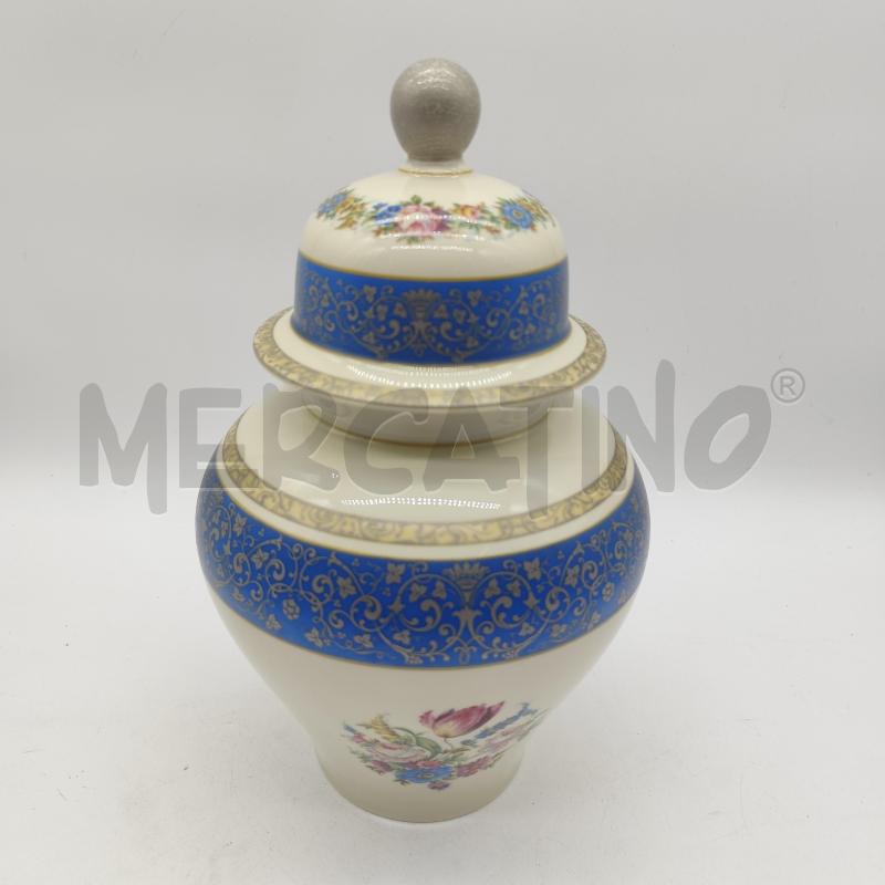 VASO ROSENTHAL GRECHINA BLU FIORI | Mercatino dell'Usato Corbetta 1