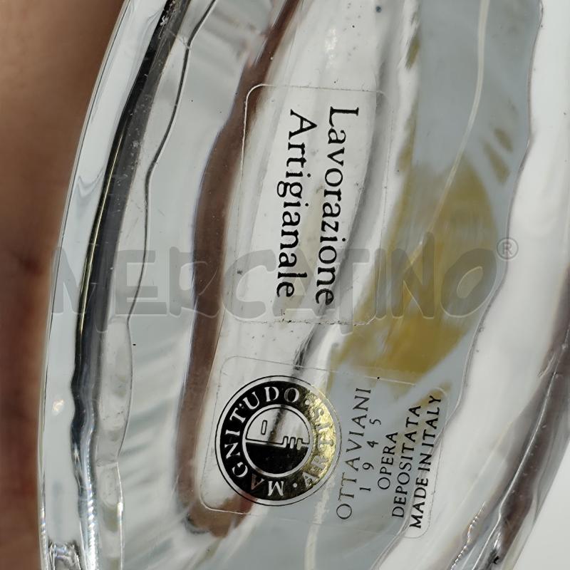 VASO VETRO MAGNITUDO ARTIS OTTAVIANI | Mercatino dell'Usato Corbetta 4