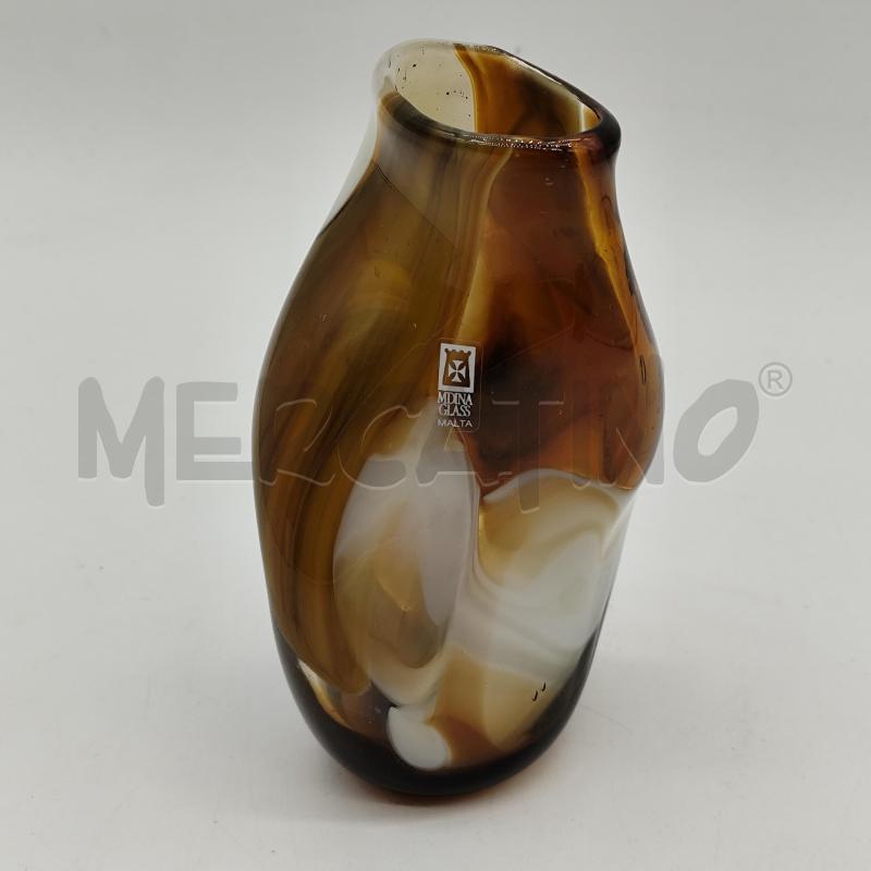 VASO VETRO MDINA GLASS MALTA  | Mercatino dell'Usato Corbetta 1