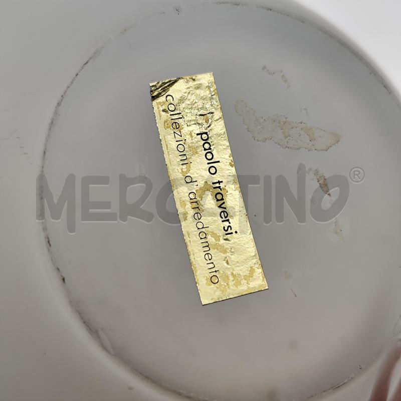 VASO VETRO PAOLO TRAVESI COLLEZIONE | Mercatino dell'Usato Corbetta 3