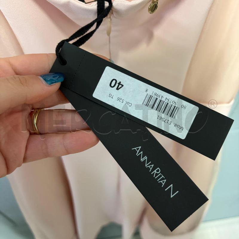 VESTITO DONNA ANNARITA N S/M CIPRIA LATI ORGANZA | Mercatino dell'Usato Corbetta 3