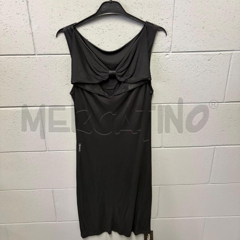 VESTITO DONNA ARMANI JEANS S/M NERO SCOLLO RETRO | Mercatino dell'Usato Corbetta 2