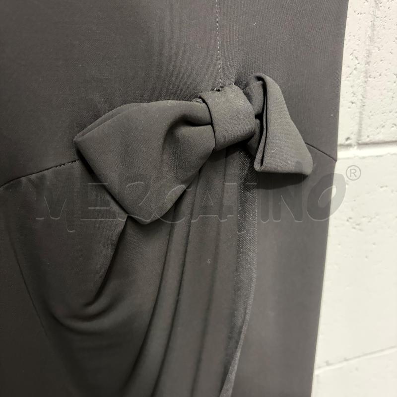 VESTITO DONNA BLUMARINE S NERO PETTO SAGOM FIOCCO FIANCO | Mercatino dell'Usato Corbetta 5