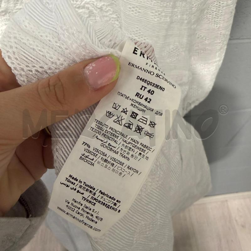 VESTITO DONNA ERMANNO FIRENZE M/L SCOLLO V JAQUARD | Mercatino dell'Usato Corbetta 4
