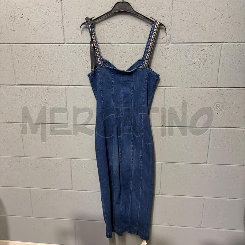 VESTITO DONNA FLAVIO CASTELLANI S JEANS SFUM HARDWARE DORATI | Mercatino dell'Usato Corbetta 5
