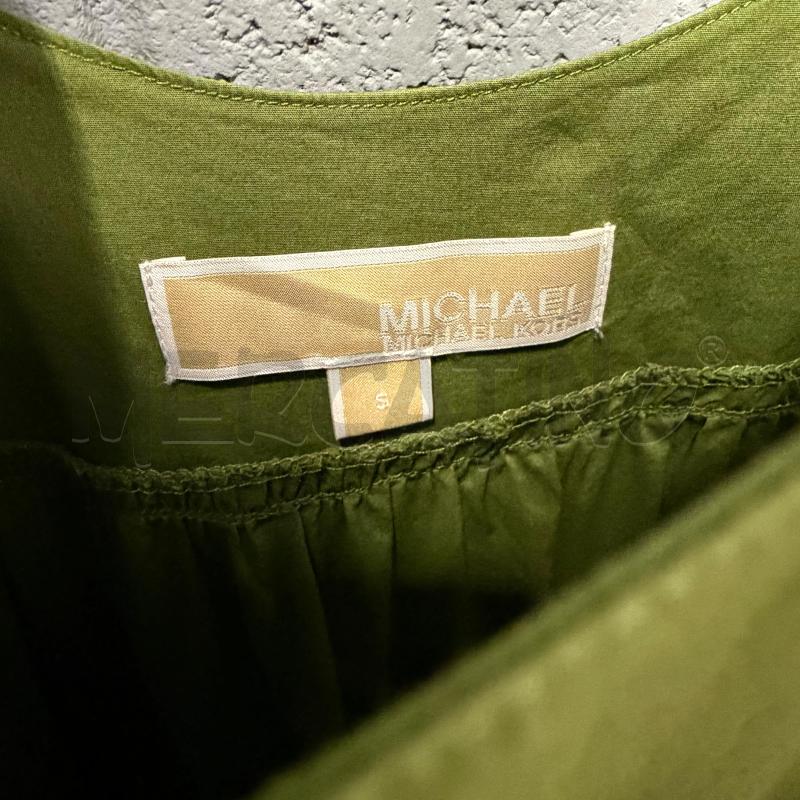 VESTITO DONNA MICHAEL KORS S VERDE LUNGO STRISCE | Mercatino dell'Usato Corbetta 2