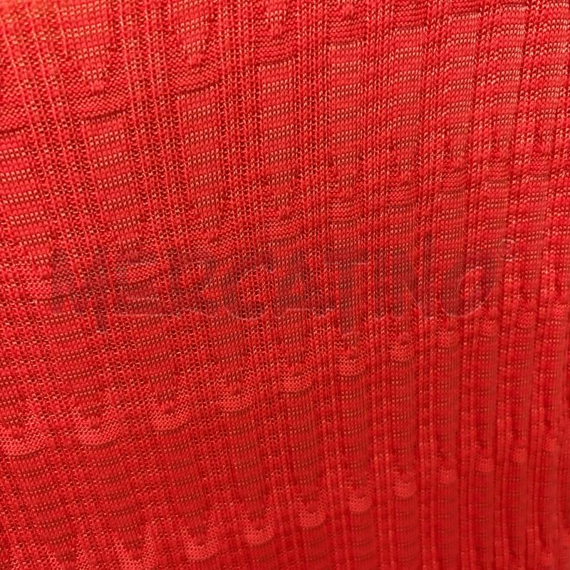 VESTITO DONNA MISSONI ARANCIO TRAMA RILIEVO ARRICCIATO | Mercatino dell'Usato Corbetta 3