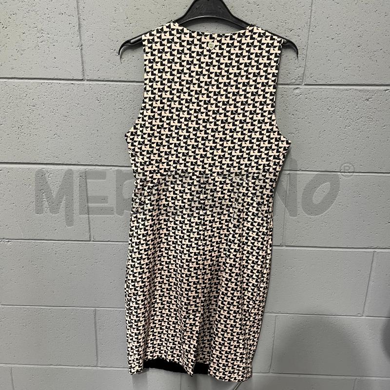 VESTITO DONNA TWINSET S/M CUORI PANNA/NERO CINTURA | Mercatino dell'Usato Corbetta 5