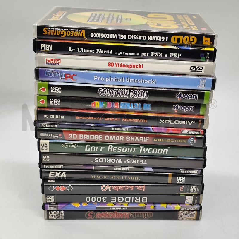 VIDEOGIOCHI PC COMPUTER LOTTO 17PZ | Mercatino dell'Usato Corbetta 1