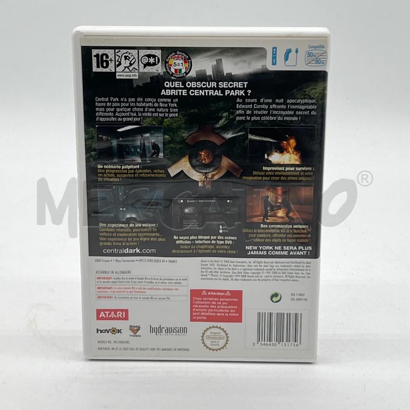 VIDEOGIOCO ALONE IN THE DARK NINTENDO WII G7723 | Mercatino dell'Usato Corbetta 2