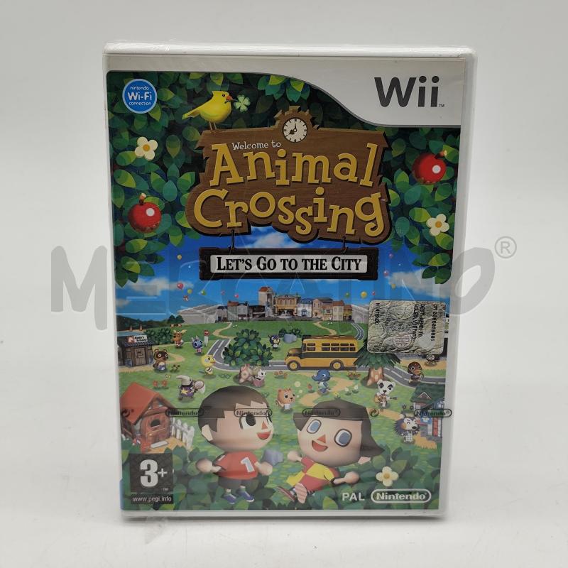 VIDEOGIOCO ANIMAL CROSSING LETS GO TO THE CITY NINTENDO WII NUOVO SIGILLATO | Mercatino dell'Usato Corbetta 1