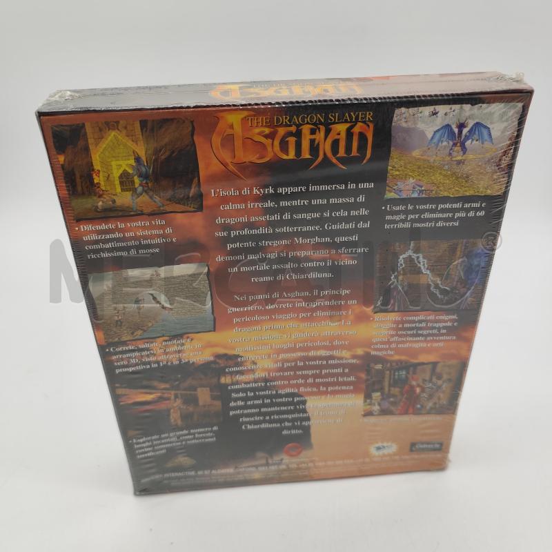 VIDEOGIOCO ASGHAN THE DRAGON SLAYER PC BI BOX SIGILLATO | Mercatino dell'Usato Corbetta 2