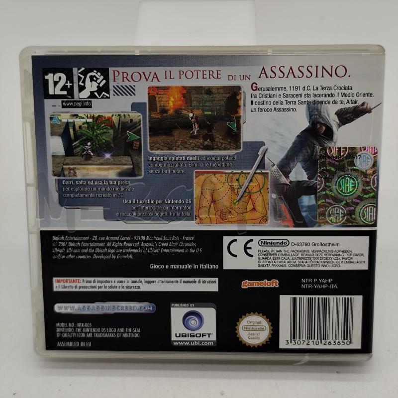 VIDEOGIOCO ASSASSIN'S CREED ALTAIR'S CHRONICLES NINTENDO DS | Mercatino dell'Usato Corbetta 2