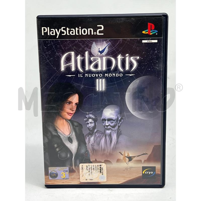 VIDEOGIOCO ATLANTIS III PLAYSTATION 2 G11984  | Mercatino dell'Usato Corbetta 1