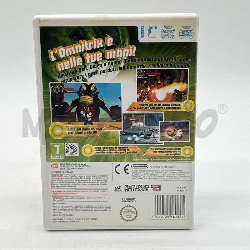 VIDEOGIOCO BEN 10 PROTECTOR OF EARTH NINTENDO WII G3135  | Mercatino dell'Usato Corbetta 2