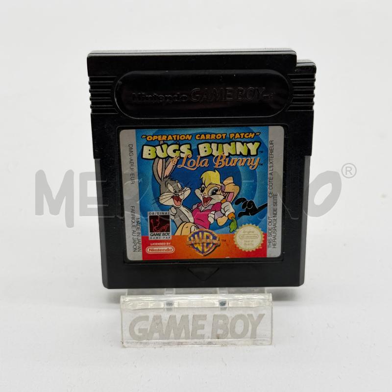 VIDEOGIOCO BUGS BUNNY LOLA BUNNY GAMEBOY G1677  | Mercatino dell'Usato Corbetta 1