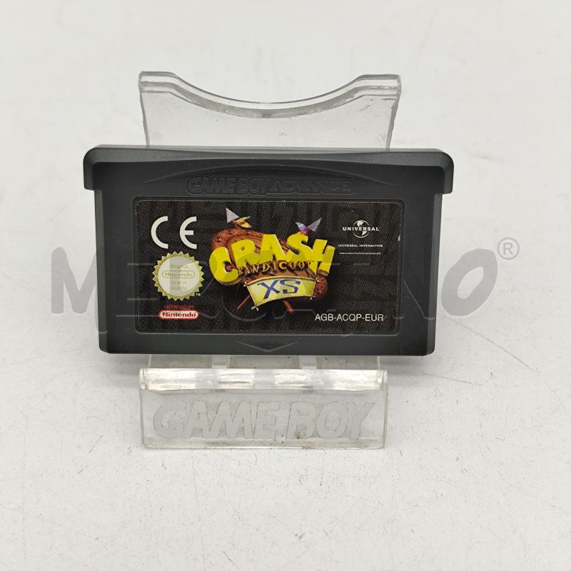 VIDEOGIOCO CRASH BANDICOOT XS GAME BOY ADVANCE | Mercatino dell'Usato Corbetta 1