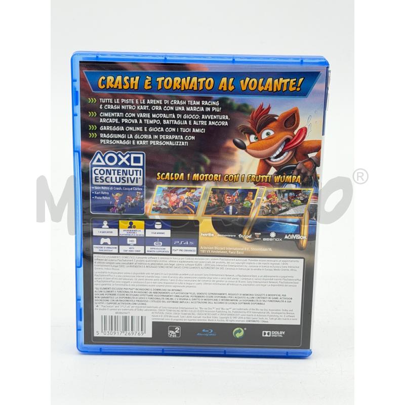 VIDEOGIOCO CTR NITRO FUEL PLAYSTATION 4 PS4 G3480 | Mercatino dell'Usato Corbetta 2