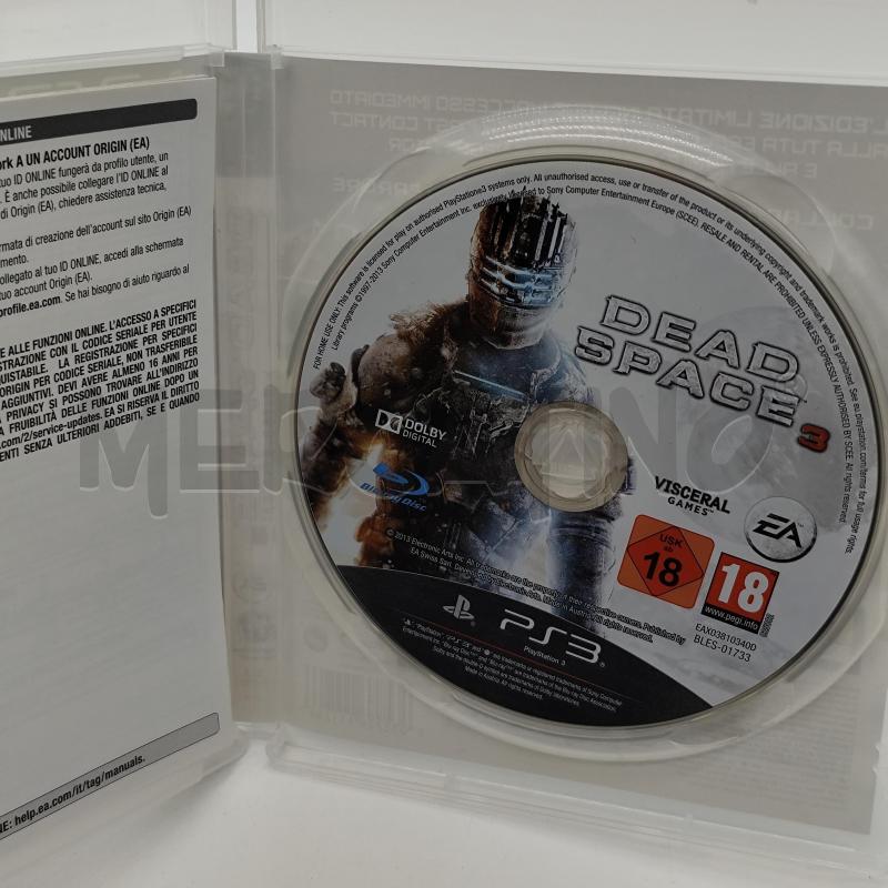 VIDEOGIOCO DEAD SPACE 3 LIMITED EDITION PLAYSTATION 3 G3828  | Mercatino dell'Usato Corbetta 3