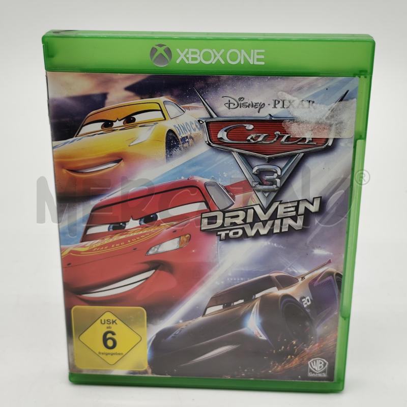 VIDEOGIOCO DISNEY PIXAR CARS 3 DRIVEN TOWN XBOX ONE G2724 | Mercatino dell'Usato Corbetta 1