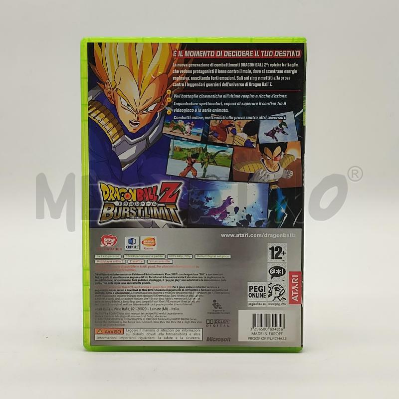 VIDEOGIOCO DRAGON BALL Z BURSTLIMIT XBOX 360 G2780  | Mercatino dell'Usato Corbetta 2
