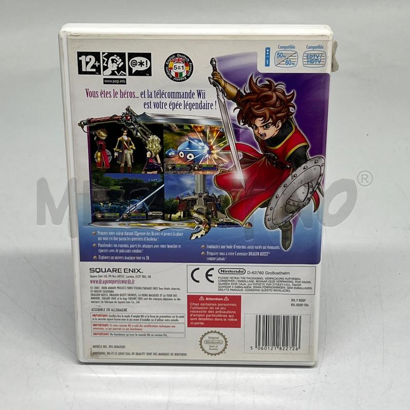 VIDEOGIOCO DRAGON QUEST SWORDS NINTENDO WII G6272  | Mercatino dell'Usato Corbetta 2