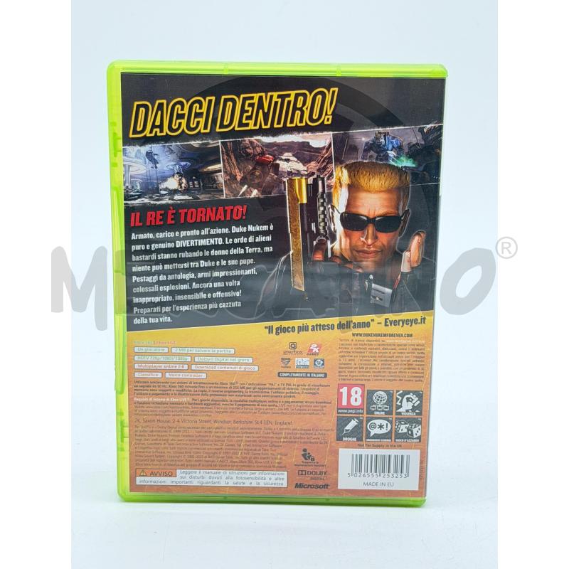 VIDEOGIOCO DUKE NUKEM FOREVER XBOX 360 G2633  | Mercatino dell'Usato Corbetta 2