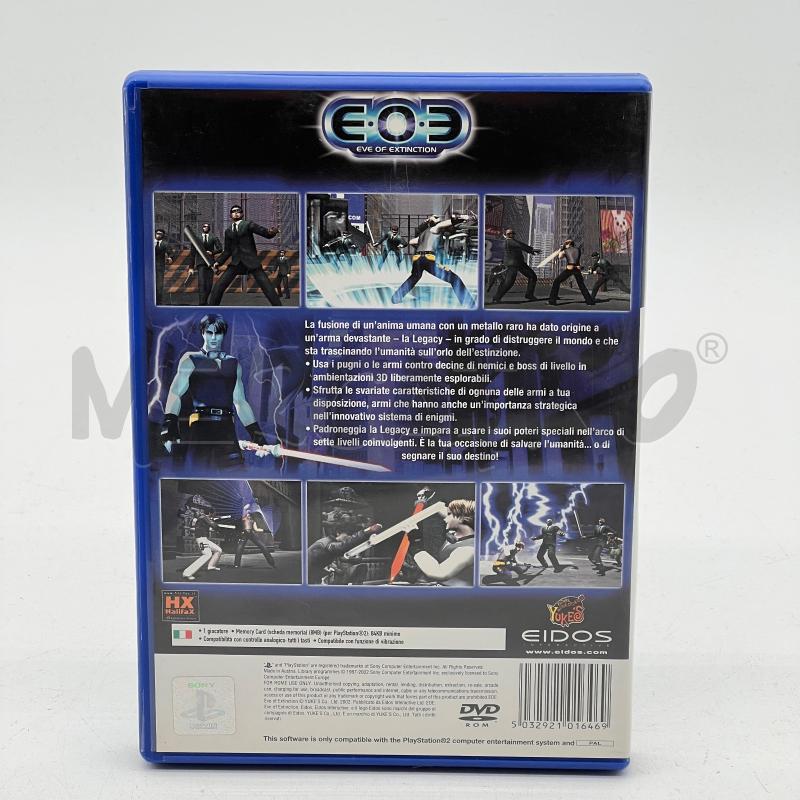 VIDEOGIOCO EOE EVE OF EXTINCTION PLAYSTATION 2 G11762  | Mercatino dell'Usato Corbetta 2
