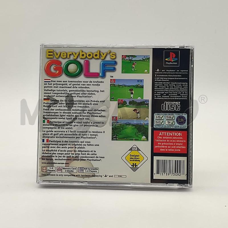 VIDEOGIOCO EVERYBODY'S GOLF PLAYSTATION 1 PS1 | Mercatino dell'Usato Corbetta 2