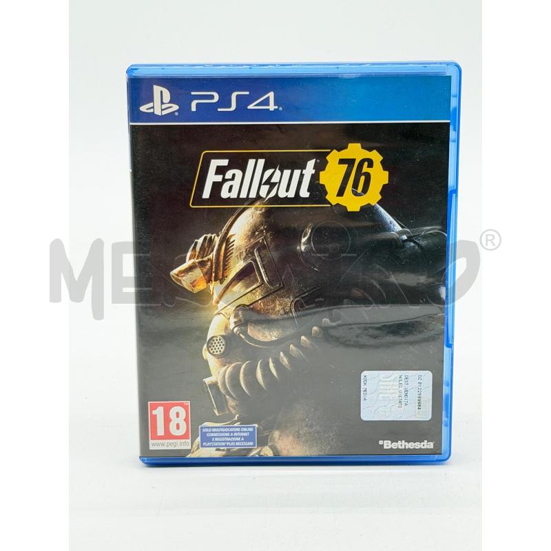 VIDEOGIOCO FALLOUT 76 PLAYSTATION 4 PS4 G3469 | Mercatino dell'Usato Corbetta 1