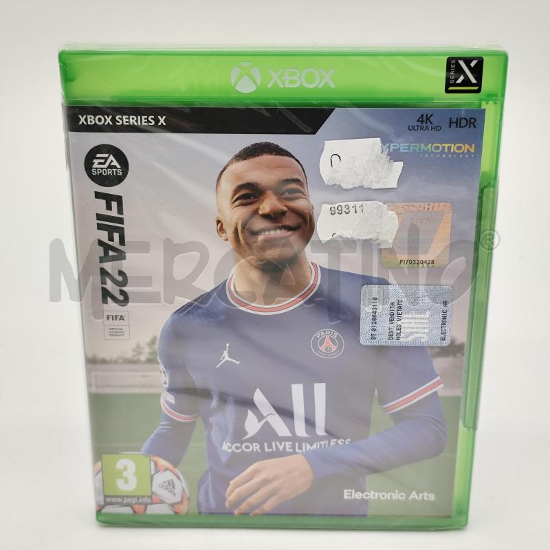 VIDEOGIOCO FIFA 22 XBOX ONE NUOVO G1204 | Mercatino dell'Usato Corbetta 1