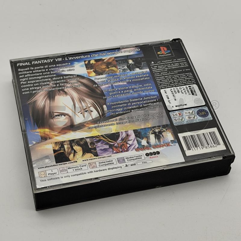 VIDEOGIOCO FINAL FANTASY VIII 8 PLAYSTATION 1 PS1 | Mercatino dell'Usato Corbetta 2
