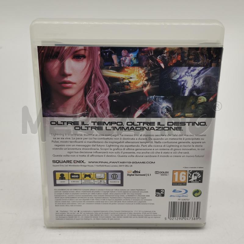 VIDEOGIOCO FINAL FANTASY XIII-2 PLAYSTATION 3 G3811  | Mercatino dell'Usato Corbetta 2