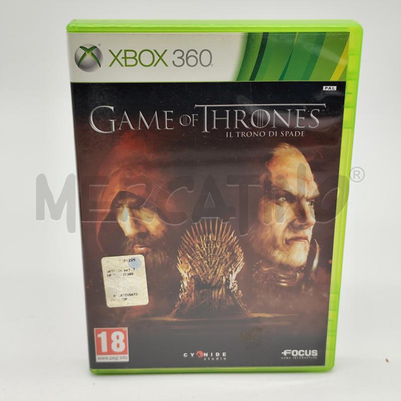 VIDEOGIOCO GAME OF THRONES XBOX 360 G10311 | Mercatino dell'Usato Corbetta 1