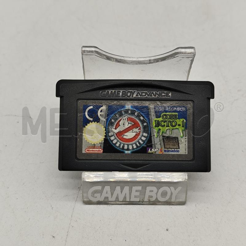 VIDEOGIOCO GHOSTBUSTERS CODE ECTO-1 GAMEBOY ADVANCE G3120 | Mercatino dell'Usato Corbetta 1