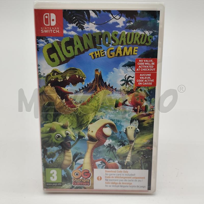 VIDEOGIOCO GIGANTOSAURUS THE GAME NINTENDO SWITCH SIGILLATO  | Mercatino dell'Usato Corbetta 1