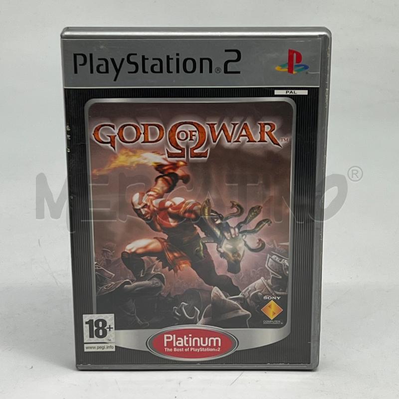 VIDEOGIOCO GOD OF WAR PLAYSTATION 2 PS2 G11767 | Mercatino dell'Usato Corbetta 1