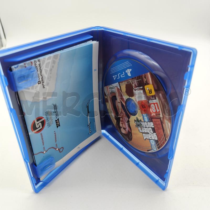 VIDEOGIOCO GTA V FIVE PLAYSTATION 4 PS4 | Mercatino dell'Usato Corbetta 3