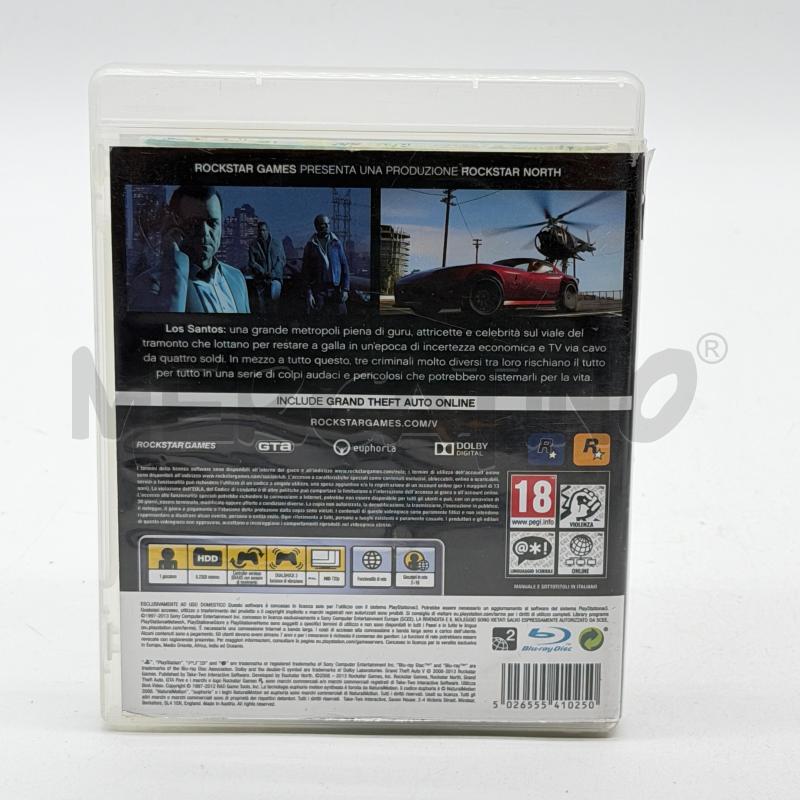 VIDEOGIOCO GT V FIVE PLAYSTATION 3 PS3 G878 | Mercatino dell'Usato Corbetta 2