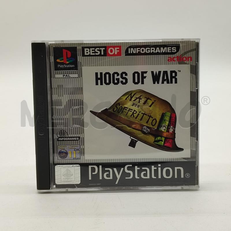 VIDEOGIOCO HOGS OF WAR PLAYSTATION 1 PS1 G1730 | Mercatino dell'Usato Corbetta 1