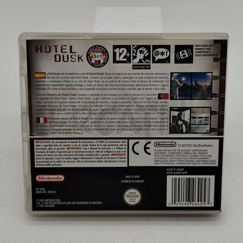 VIDEOGIOCO HOTEL DUSK ROOM 215 NINTENDO DS | Mercatino dell'Usato Corbetta 2