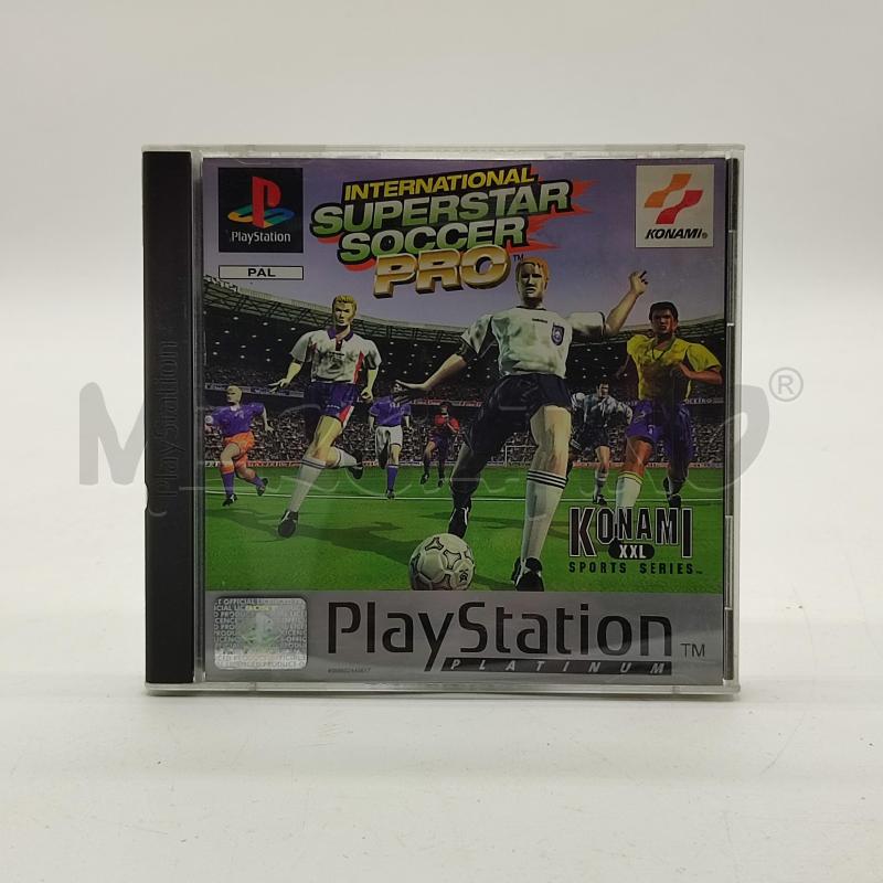 VIDEOGIOCO INTERNATIONAL SUPERSTAR SOCCER PRO PLAYSTATION 1 PS1 G2138 | Mercatino dell'Usato Corbetta 1