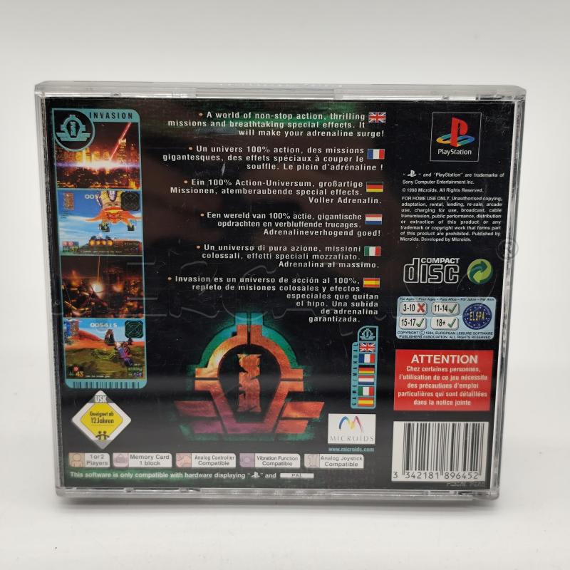 VIDEOGIOCO INVASION PLAYSTARION 1 PS1 G1731 | Mercatino dell'Usato Corbetta 2